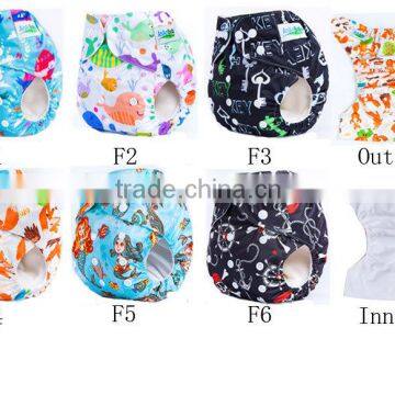 Cutest Baby diaper Factory sale Cloth diaper With Microfiber Insert