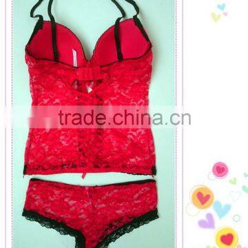 New Design Printting Lace Lingerie Photo, Sexy Hot Fashion Show Babydoll photo-6