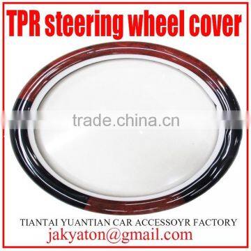 car steering wheel cover car wheel cover TPR steering wheel cover car accessory