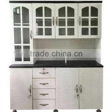 kitchen unit particle board white color 4 doors