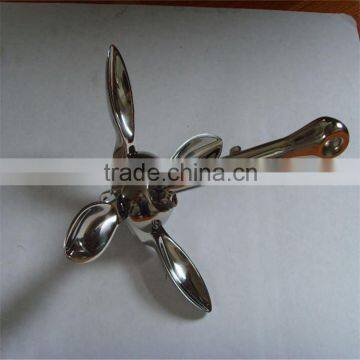 Marine inflatable accessories folding anchor