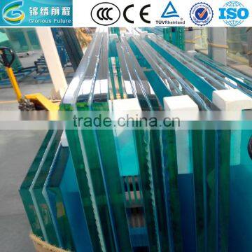 High safety triple laminated glass