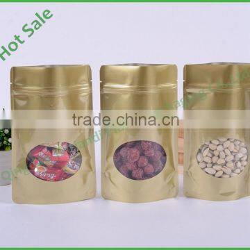 Wholesale Zip Lock Stand Up Pouch Coffee Packaging Bag with Window