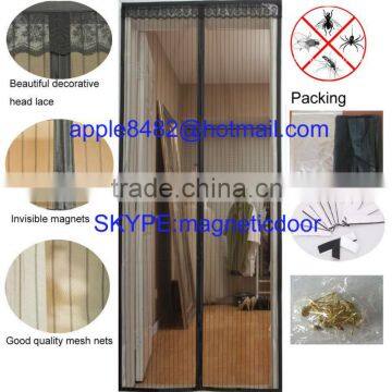 2012 new design folding mosquito screen door