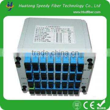 1X32 fiber optic Splitter with SC/UPC connecter ABS Box