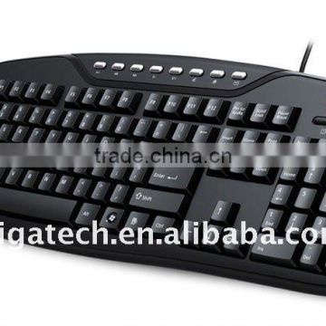 OEM standard wired Metal keyboard