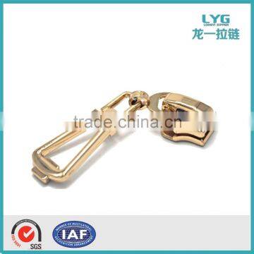 China zipper factory special design sliders for zippers