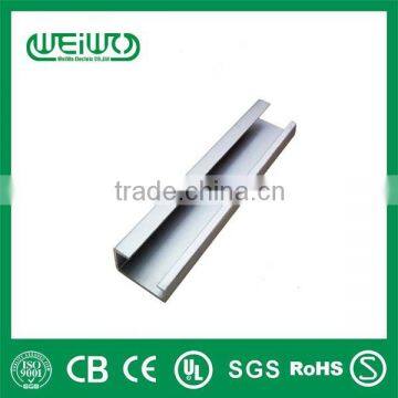 High quality Cold rolled Steel Din Rail 32 mm x 15 mm x 1.8 mm