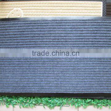 Factory provide plain waterproof and anti slip floor mat