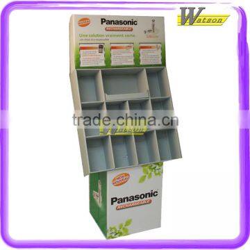 Retail Bookshop Children Textbooks POP Cardboard Corrugated Cells Floor Display Shelf photo-6