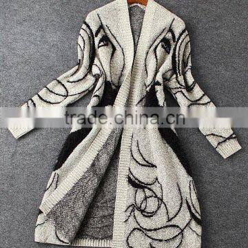 Avatar beauty cardigan sweater and long loose bat sleeve sweater