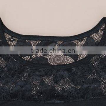 Autumn Fall Dress Woman Trendy Cotton Dress With Lace Joining Together Supplier's Choice photo-5