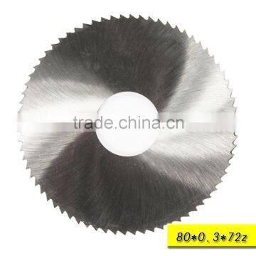 Hot Sale Good Quality 80*0.3*16mm HSS Milling Cutter