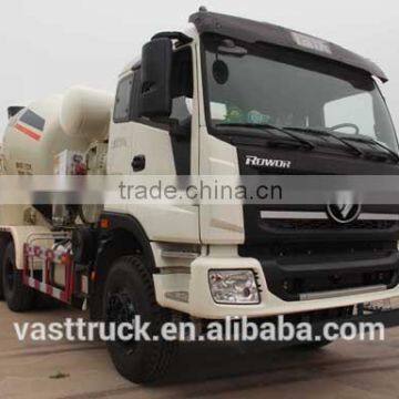 volume is 4.7 cbm at reasonable price 6x4 concrete mixer truck