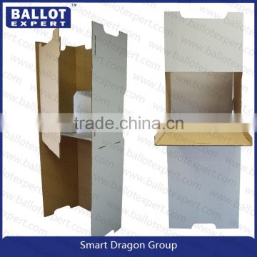 JYL SE-TDC007 factory direct sales cardboard voting booth with high quality