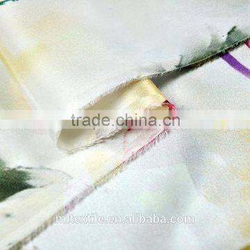 Pure Silk Fabric Printed Fabric Charmeuse Silk Satin Fabric 100% Silk Fabirc photo-5