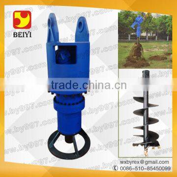 excavator part hydraulic earth auger