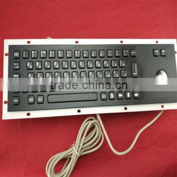 Hot sale russian language metal keyboard