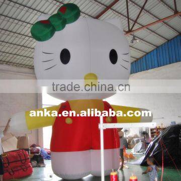 Inflatable cartoon character typed cat model for kids                        
                                                                                Supplier's Choice