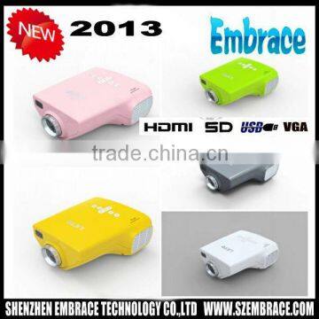 Embrace muilt color children's projector to the ceiling