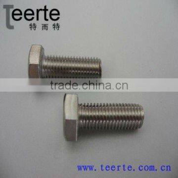 DIN933 stainless steel hex bolt