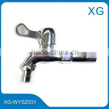 Zinc long body brass ball water faucet tap/Garden stone water tap/Bathroom water faucet bibcock/Long handle outdoor water faucet