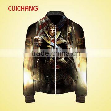 OEM Wholesale manufacturer high quality custom bomber jacket New men bomber