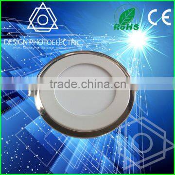 CE and ROHS Approval ultra thin round led light led panel light 12W 3 mode