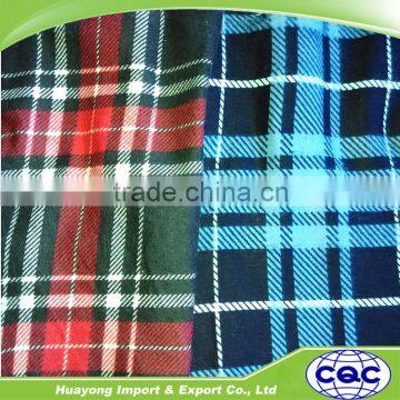 Cotton/CVC/TC Printed Flannel Pigment/reactive Printed Flannel