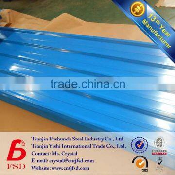 color coated steel corrugated metal roofing sheet,blue galvanized roofing