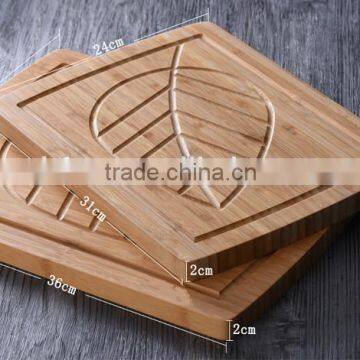 Steak Plate Bamboo Cutting Board