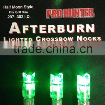 NEW NOCKTURNAL LIGHTED ARCHERY CROSSBOW NOCK