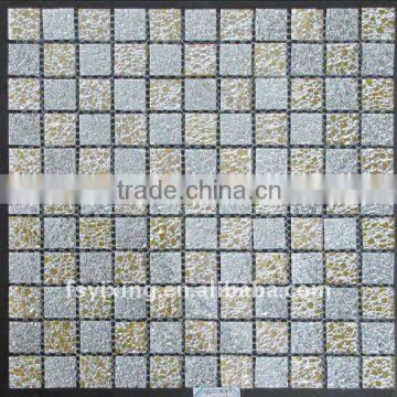 MU19 hot sale 4mm thickness glass mosaic tile for Wall and Bathroom