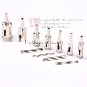 best selling electroplated diamond hole saw drilling bits glass marble ceramic tile