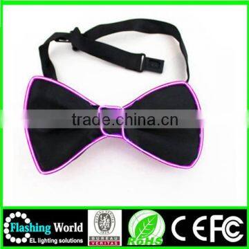 whoelsale aesthetic appearance wholesale light up bow tie