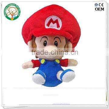 OEM stuffed toys plush toy/cute cheap plush toy super mario and luigi stuffed plush