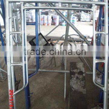 1700*1219mm Standard HDG steel mason scaffolding frame OEM