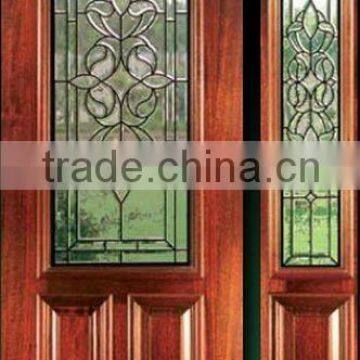 Unequal Double Glass Doors Design Exterior DJ-S9111MSO-5