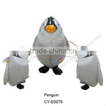 2015 penguin shaped walking pet balloon animal shaped helium balloon