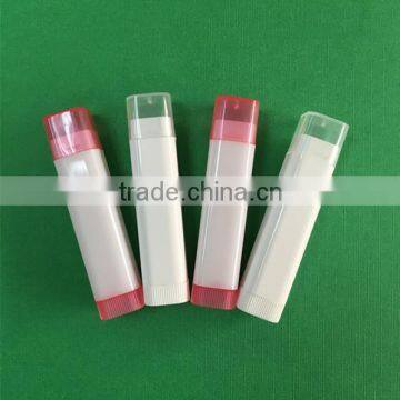 Empty square lip balm tube