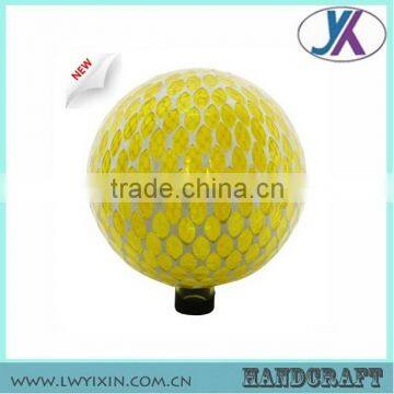 2015 Newest 10" Mosaic Glass Decoration Outdoor LED Beach Ball