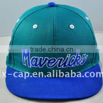 Plastic Buckle Flat Brim hat