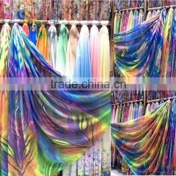 digital printing fabric ladies summer dress