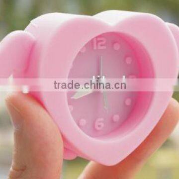 Candy Coloured Cheap Mini Silicone Azan Alarm Clock photo-3
