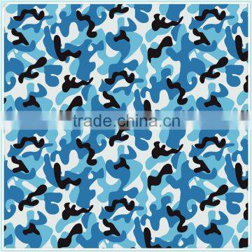 Polyester Cotton Ocean Blue Camouflage Military Fabric for Navy Sodier Uniform Supplier's Choice photo-4