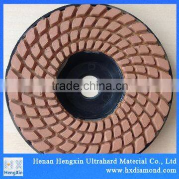 new arrival engineered stone polishing pads plastic back marble polishing pads