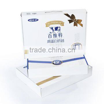 2016 Lithography printing high end corrugated cardboard box