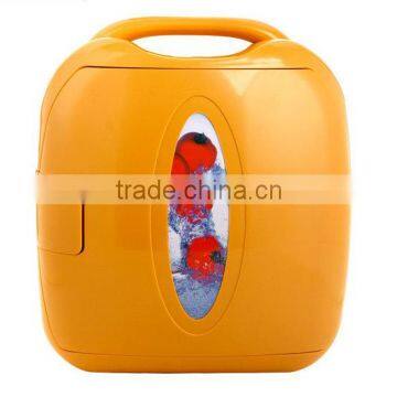 Cooling and warming 8L Mini car Refrigerator