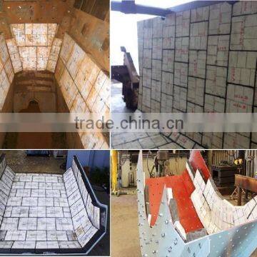 Mining Chute Ceramic Rubber Liner (302*302*63mm) photo-3