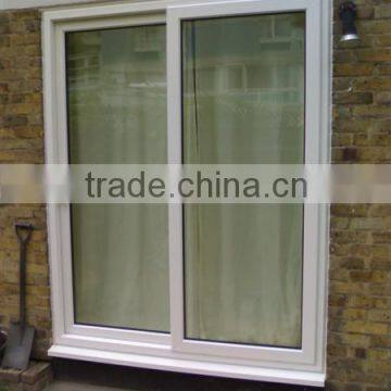 New design tempered glass price of aluminum sliding window